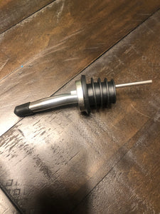 Stainless steel medicinal spout pour rubber elderberry oil vinegar bottle accessories