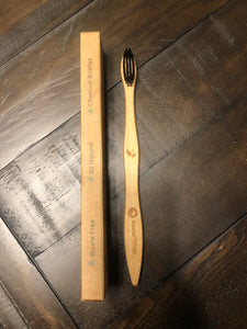 Planet sustainable Toothbrush organic charcoal bamboo waste free BPA free toothpaste whitening whiten