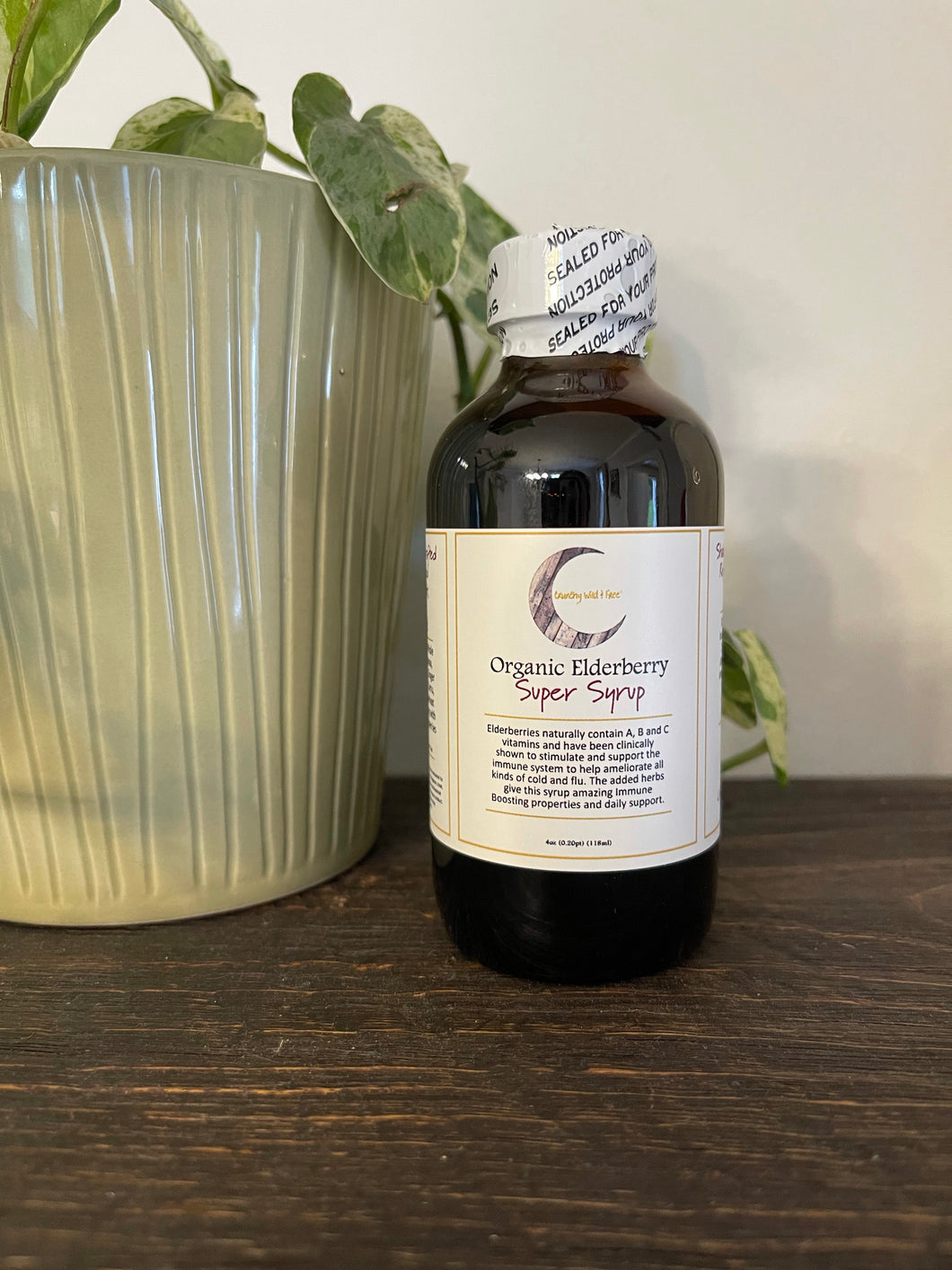 Elderberry, Organic Super Syrup, Original, Travel Size 4oz